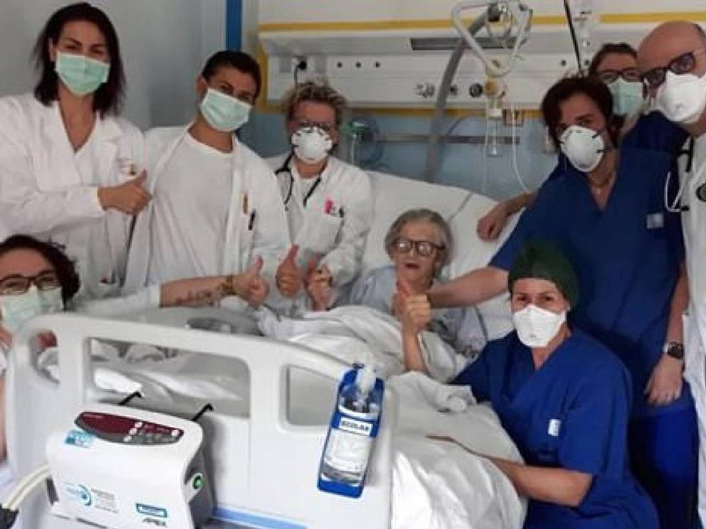 【新冠肺炎】95 歲確診婆婆康復出院！成意大利最年長康復者