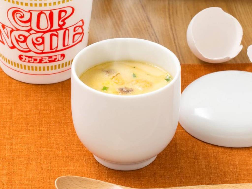 【附教學】日清杯麵湯汁不浪費！零失敗 3 分鐘輕鬆變茶碗蒸