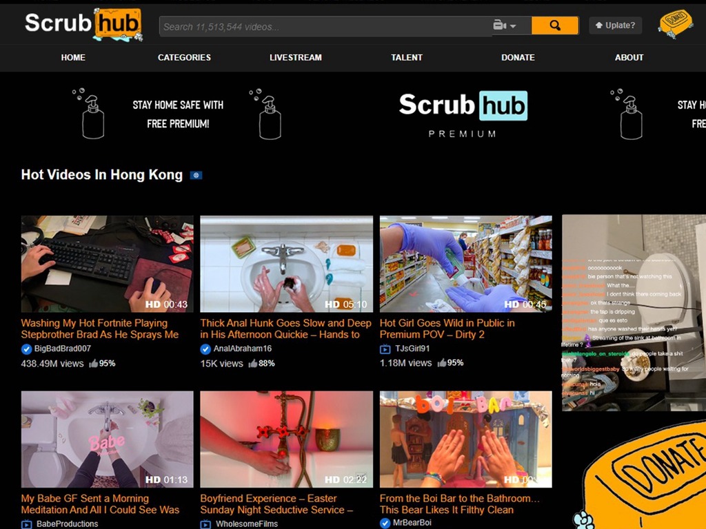 Pornhub 推新網站老少咸宜？ Scrubhub 教人洗手身處辦公室都睇得【附 Link】