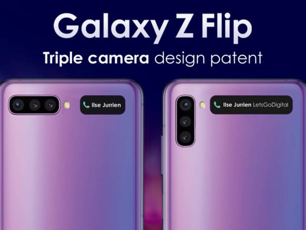 Samsung Galaxy Z Flip 2 最新專利文件流出！或具備三主鏡頭