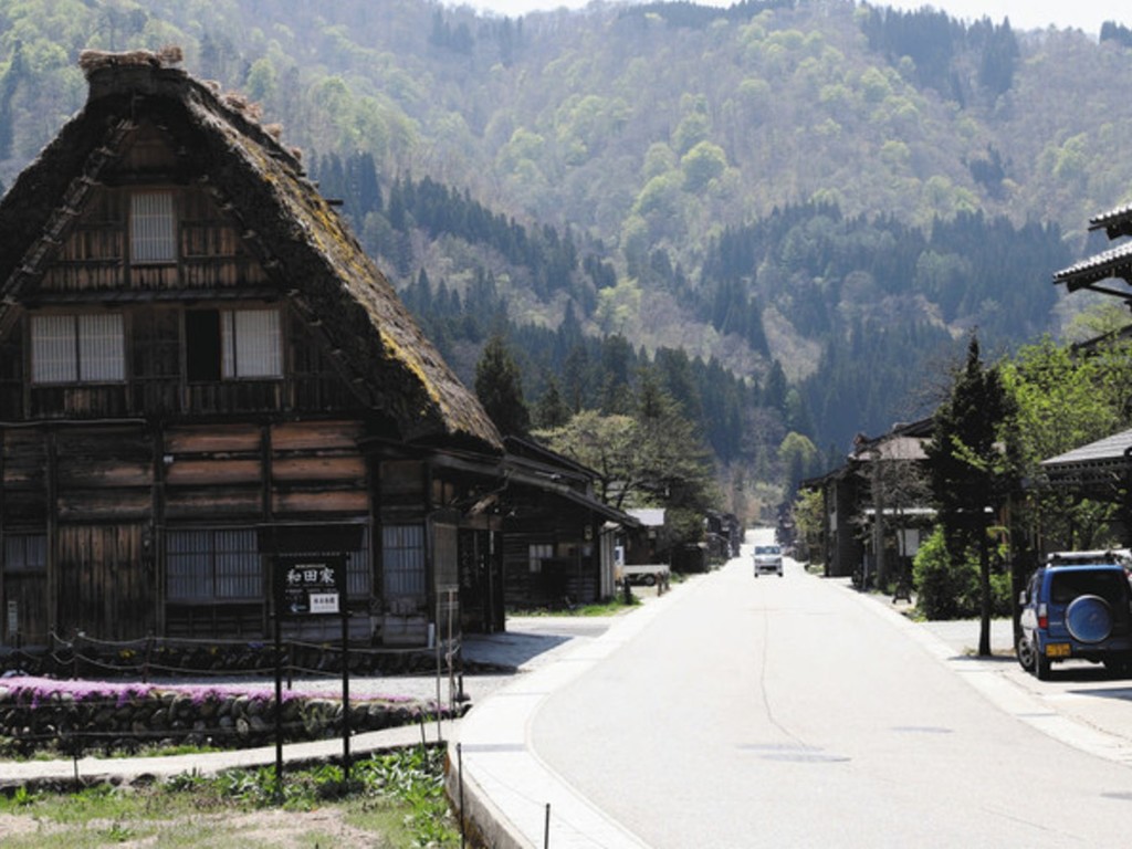 白川鄉合掌村防疫封村  無遊客重回 25 年前恬靜鄉郊