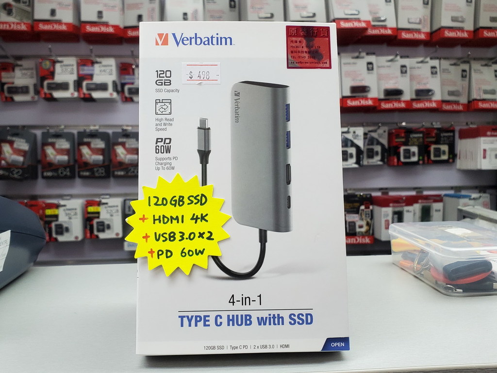 筆電用家恩物！  USB Hub 連 SSD 夠方便