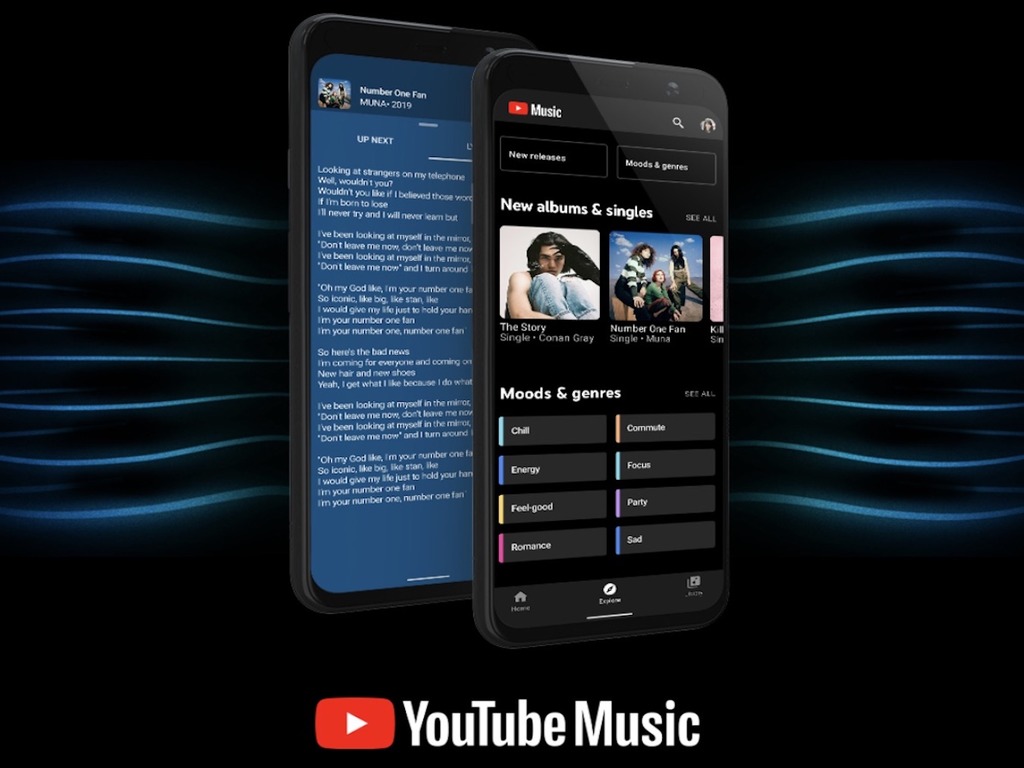 《YouTube Music》加入多項新功能如歌詞顯示