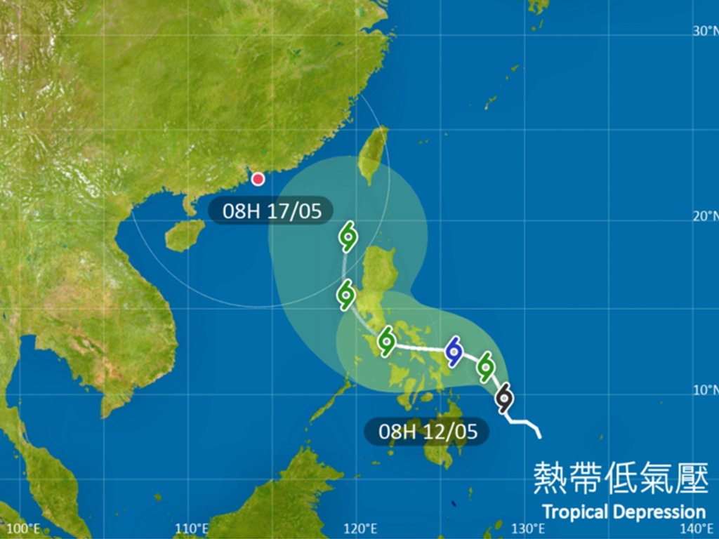 【會打風？】天文台預料熱帶風暴周日逼近香港 600 公里範圍  