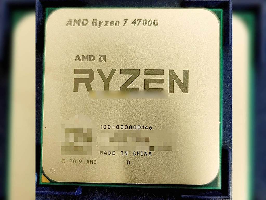 AMD Ryzen 7 4700G 八核現身   整合 Vega 14 成最強 APU！