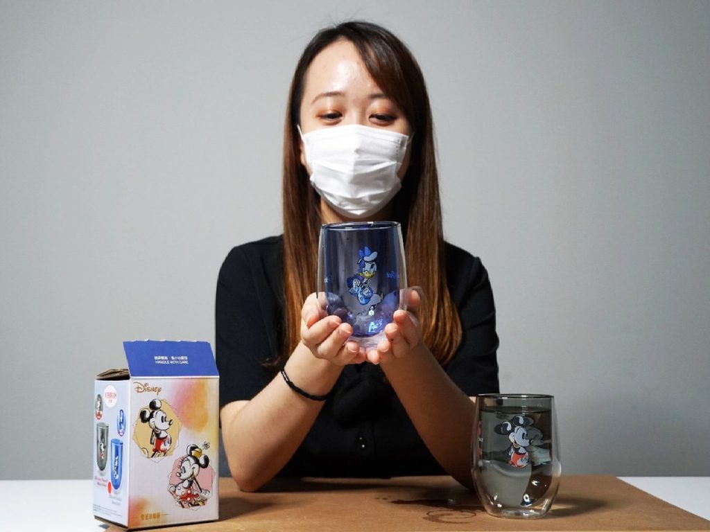 【7-11 印花換購】7-Eleven x 迪士尼 米奇唐老鴨限量版奇幻雙層玻璃杯