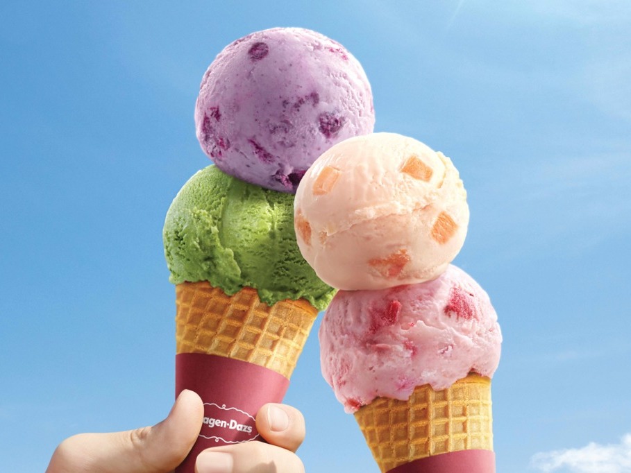 Häagen-Dazs 自選雙球雪糕買一送一  HK＄65 二人分享 