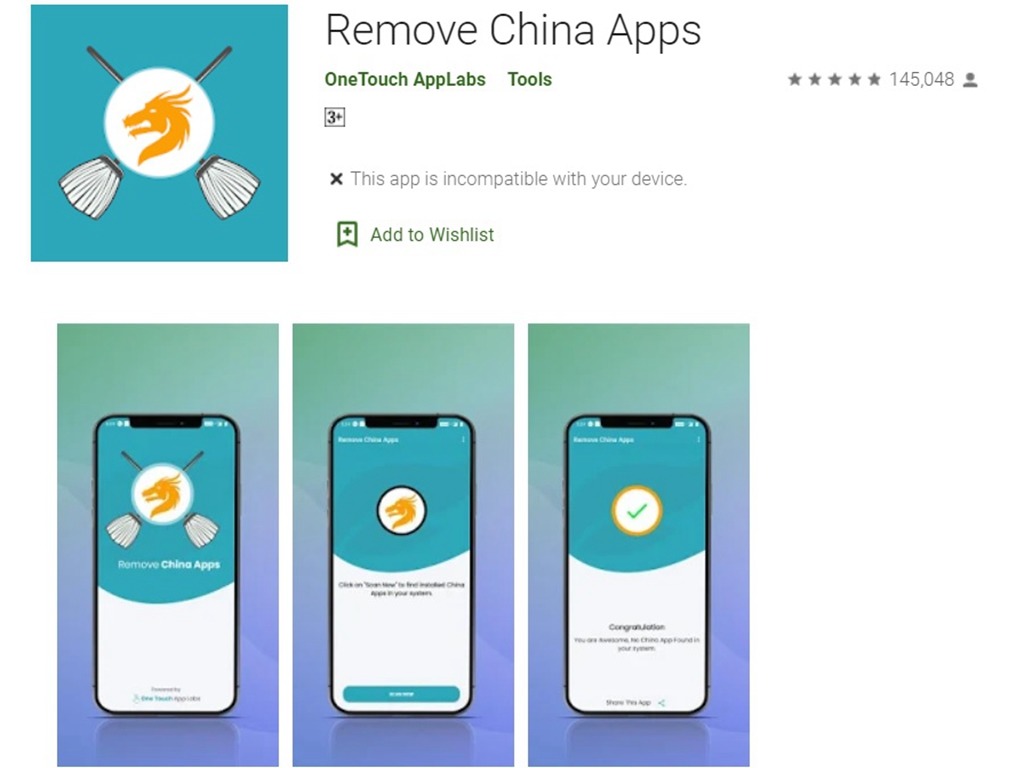 印度推出《移除中國 Apps》免費手機程式  下載量破百萬【附下載位置】
