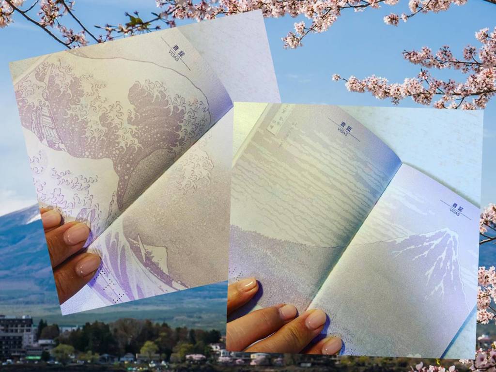 日本新護照似藝術品獲極度好評！内頁印滿葛飾北齋富士山「浮世繪」