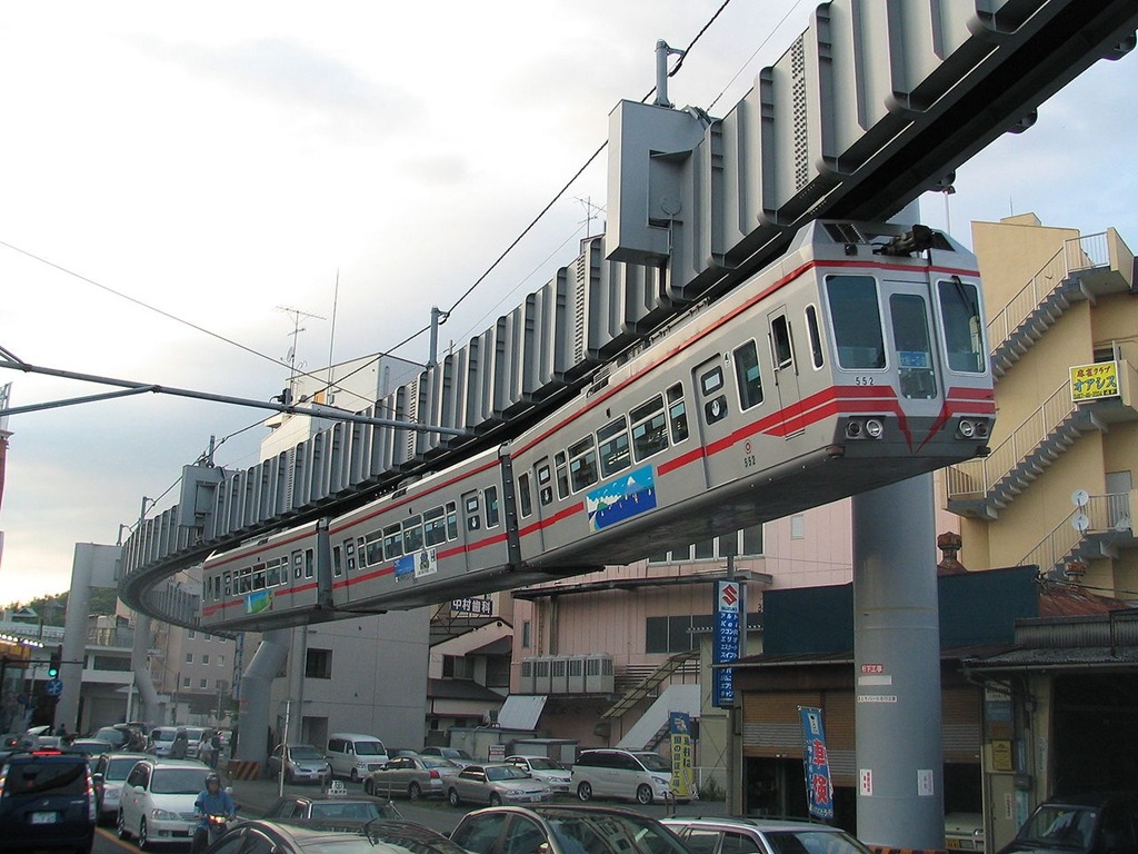 中國首條「倒吊」懸掛式單軌列車動工  預計明年 5 月通車