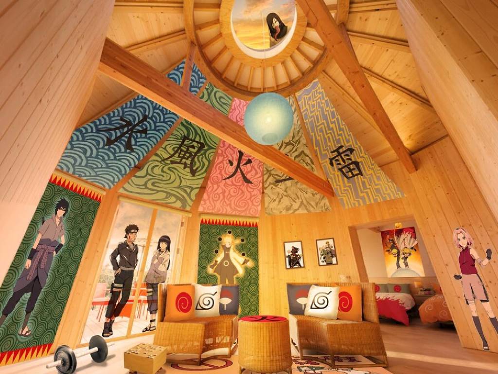 日本《火影忍者》小木屋度假村開幕  加送「火影忍者樂園」入場券