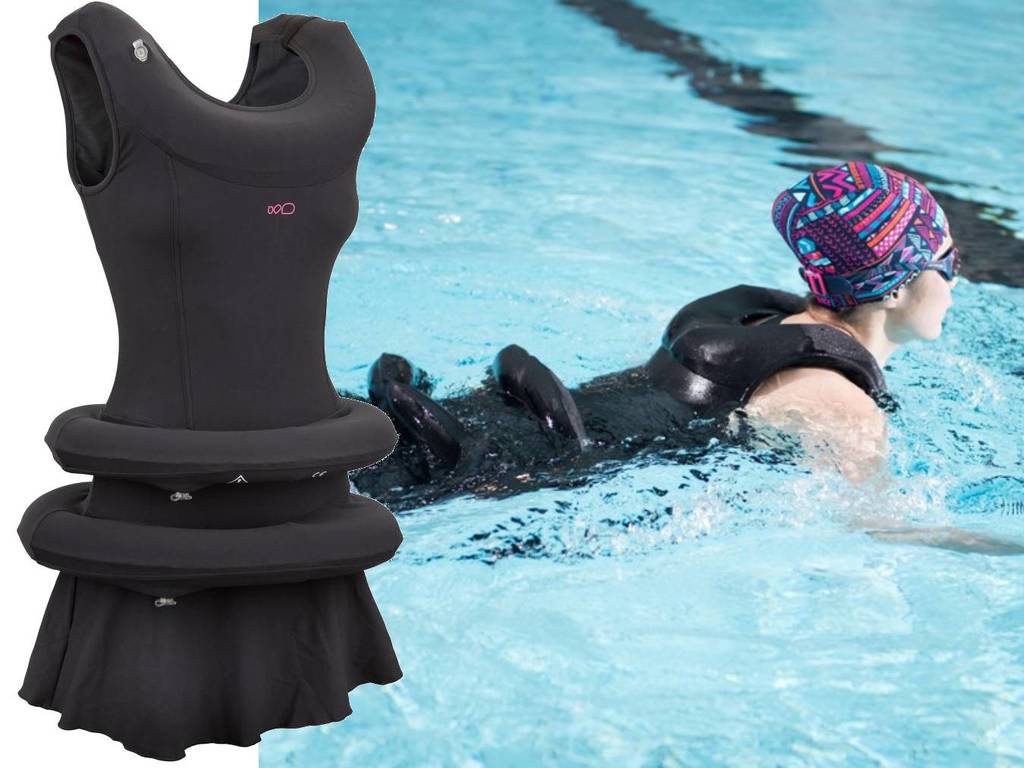 迪卡儂獵奇泳衣連「浮板」二合一！不懂游泳也能放膽落水？