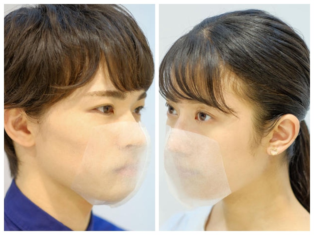 日本推出無耳帶口罩 剪頭髮最適用