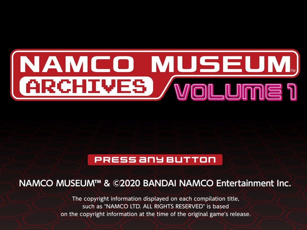 名作街機再移植 Namco Museum Archives