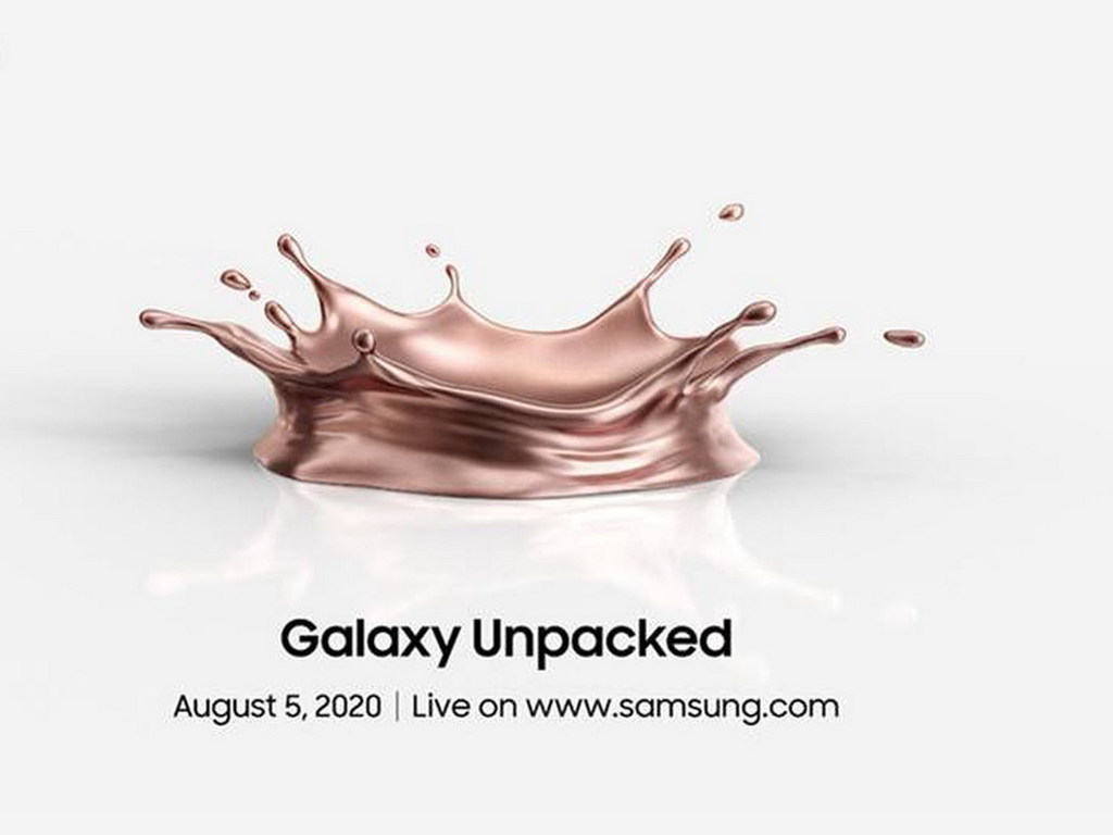 Samsung Galaxy Note 20 系列邀請函發出！8 月 5 日亮相