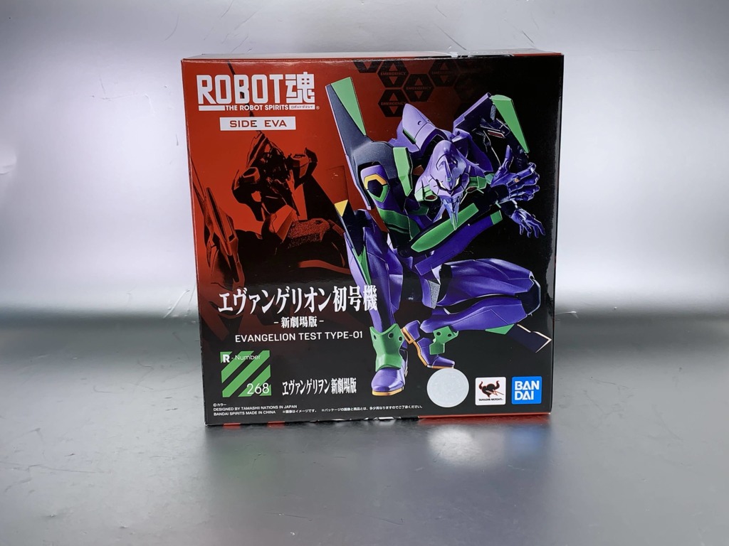 翻新設計 ROBOT魂初號機新劇場版【開箱】