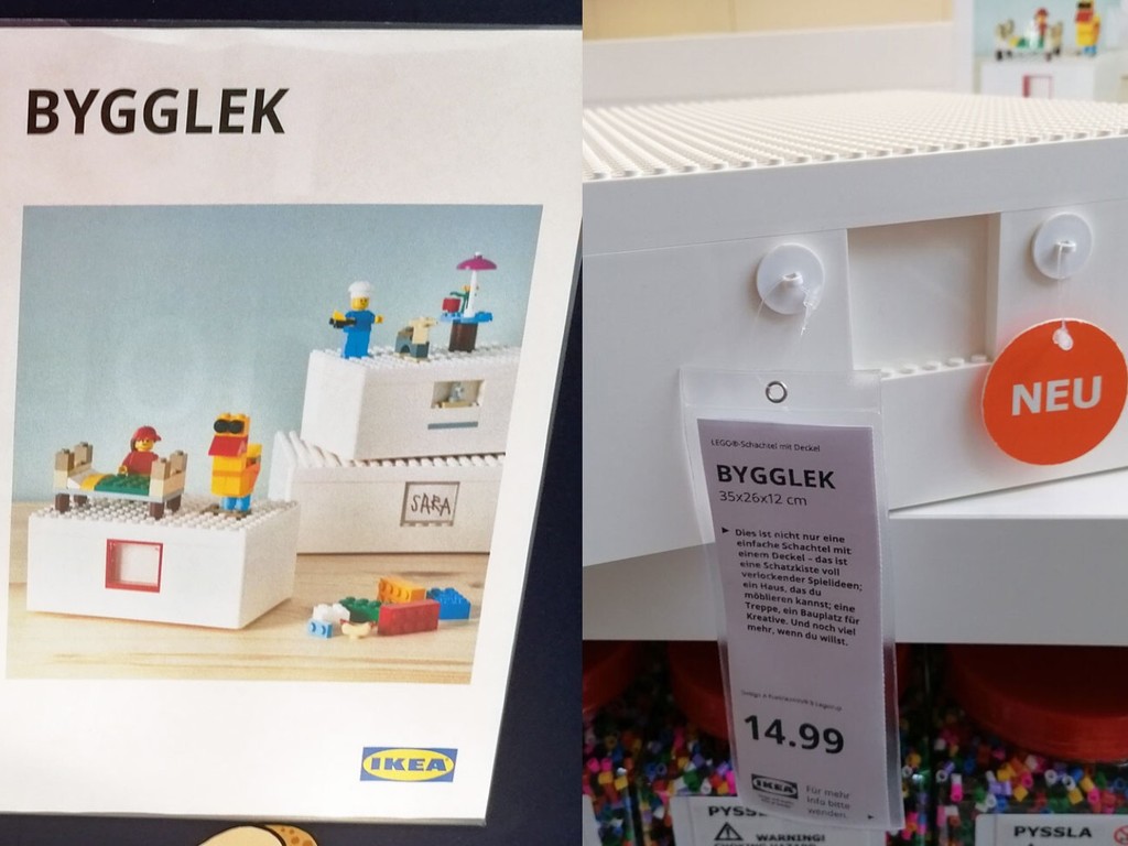 IKEA x LEGO BYGGLEK 合作推 3 款迷你儲物箱
