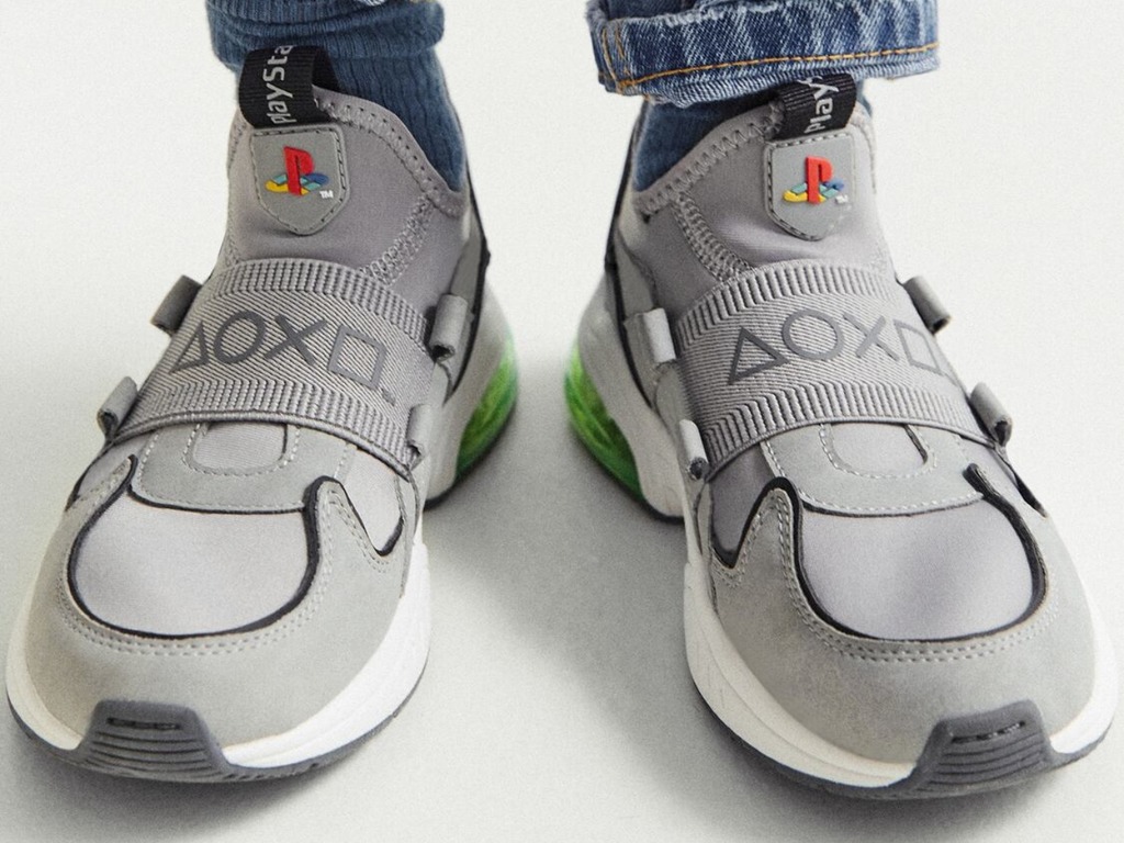 PlayStation x Zara 出波鞋？概念源自初代 PS 