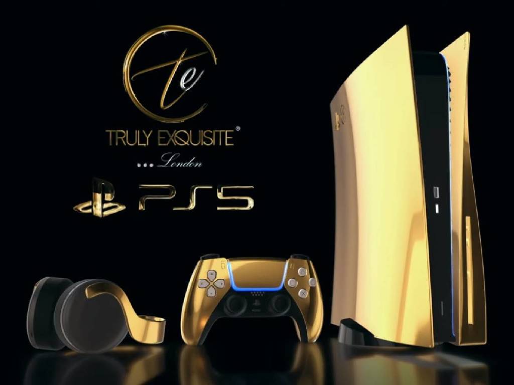 【官方認證】24K 金版本土豪 PS5 登場!全球限定 100 部