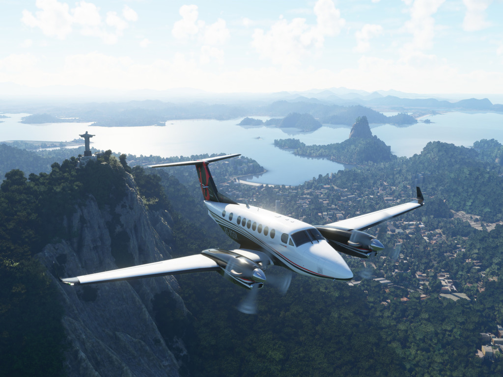 雲端同步真實世界 Microsoft Flight Simulator