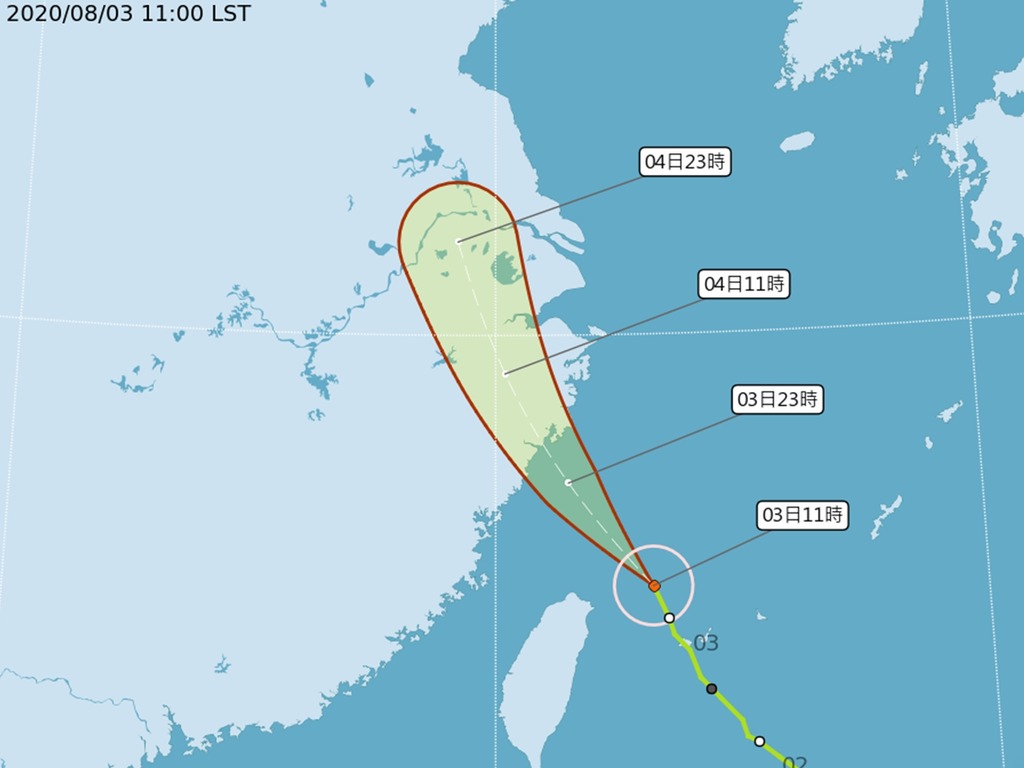 颱風「哈格比」將直撲長江流域  中國啟動防汛防颱風措施