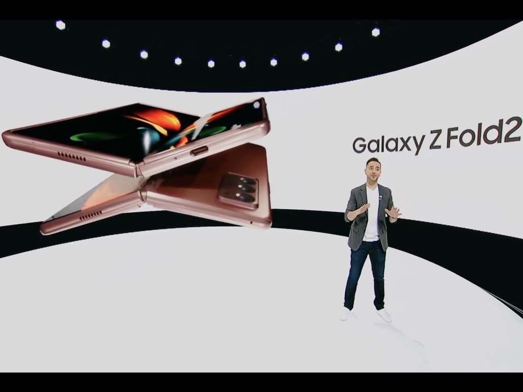 Samsung Galaxy Z Fold 2 二代摺機現真身