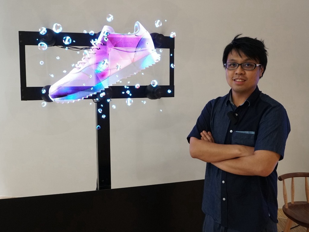 科幻感十足！香港公司引入 LED 3D 全息影像技術