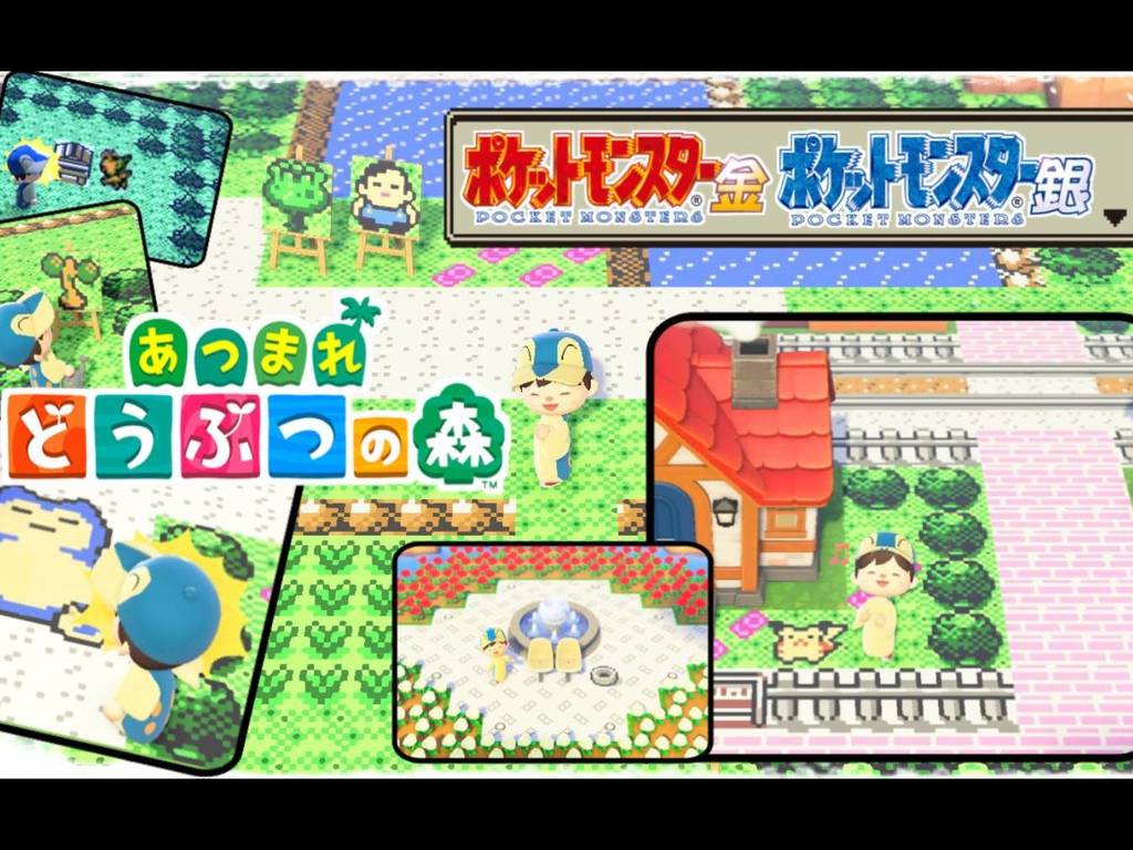 【動森攻略】日本 Pokemon 狂粉製金銀版 2D 島！粉絲大讚：好懷念