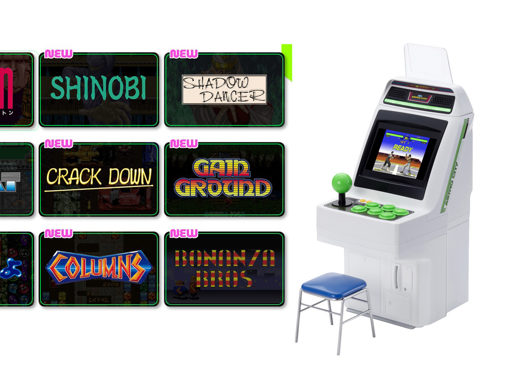 世嘉迷你街機 第二彈連配件座