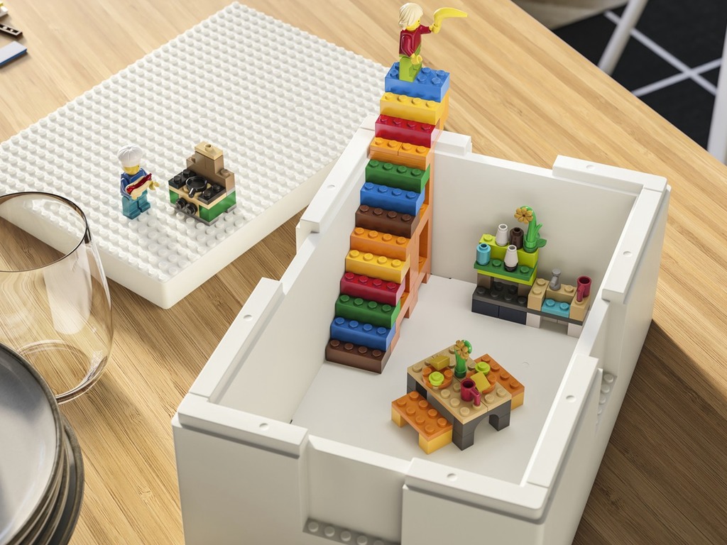 LEGO x IKEA BYGGLEK 收納箱  10 月推出最平＄100 有找