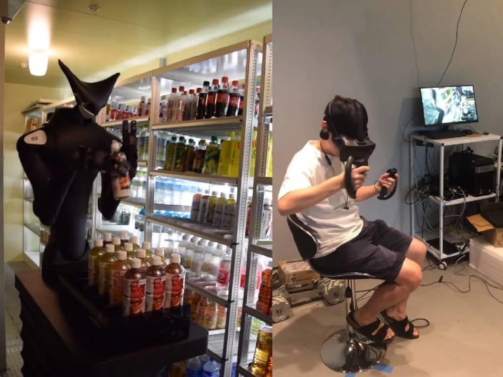 日本 FamilyMart 引入執貨機械人！可透過 VR 遙距控制【有片睇】