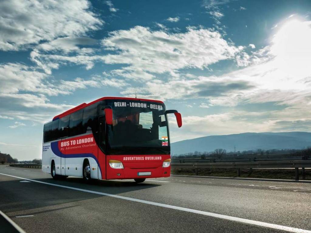 70 日環遊世界巴士線明年開通！英國往來印度途經 18 國