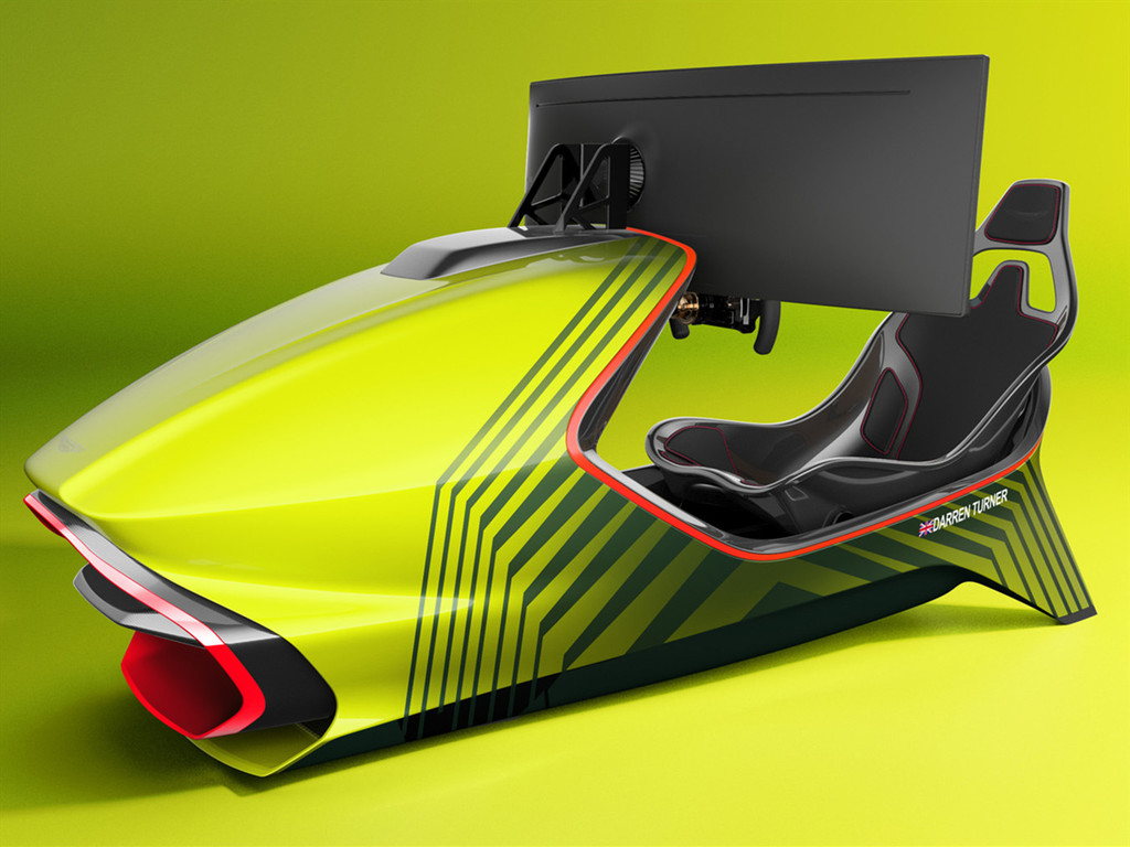 【e＋車路事】Aston Martin 推出賽車模擬器 索價 58 萬超跑級街機