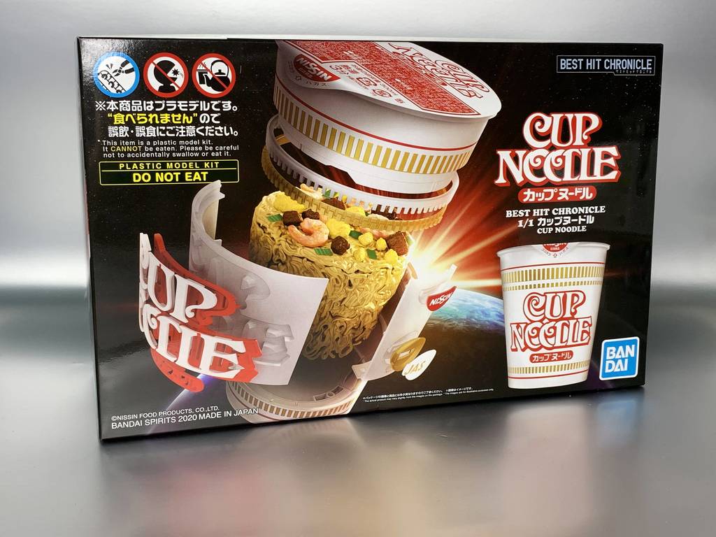 Best Hit Chronicle系列 實物大杯麵模型【開箱】