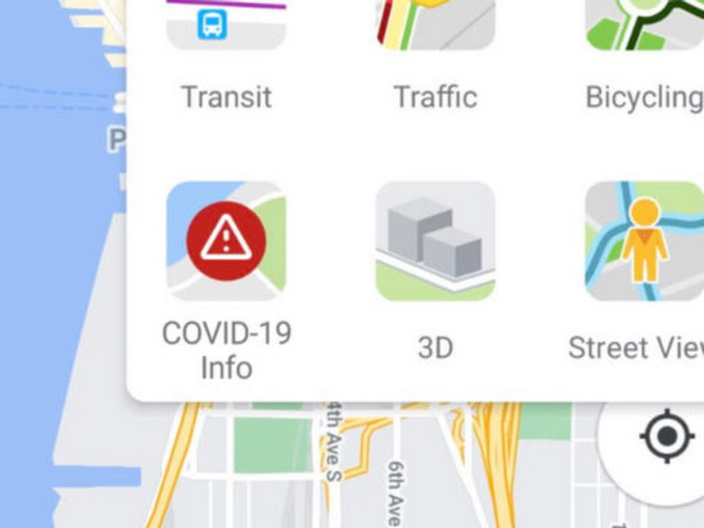 Google Maps 將增設 COVID-19 病例數據資訊