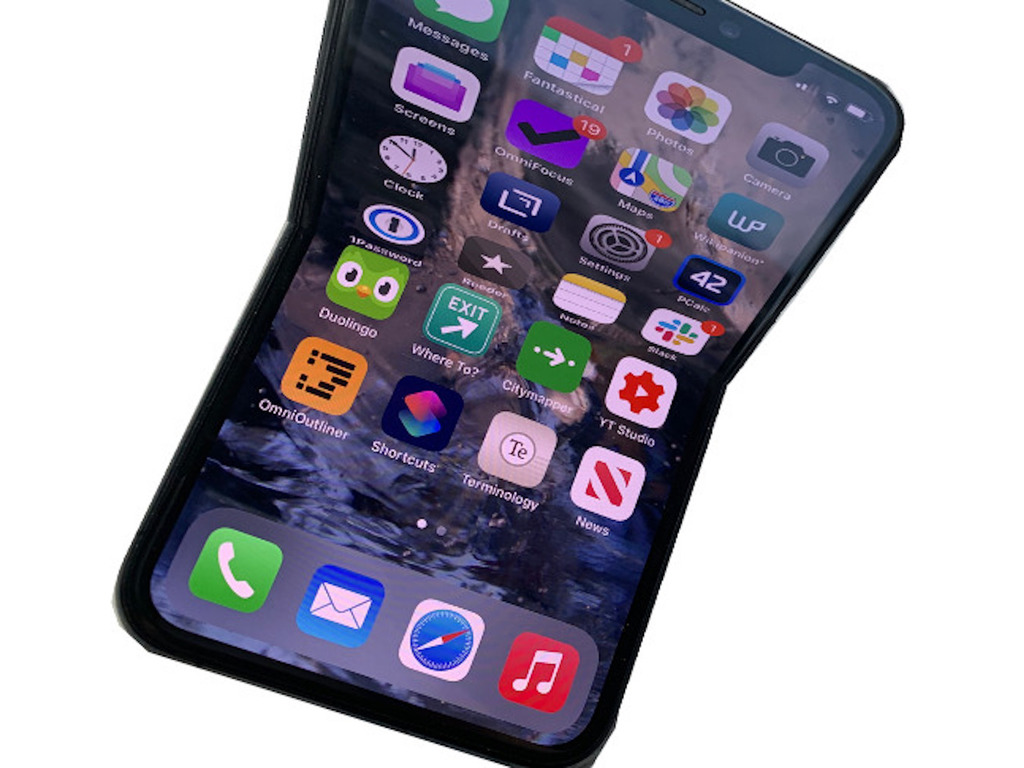 Apple 取得自我修復屏幕專利 預計用於摺疊式屏幕
