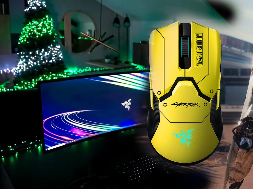 電競聖誕樹‧Cyberpunk滑鼠 RazerCon新品玩過界