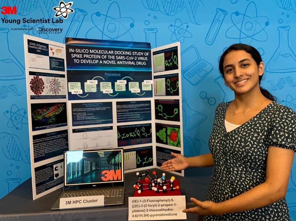 美國 14 歲少女獲科學家獎  以電腦模擬技術發現潛在新冠肺炎療法