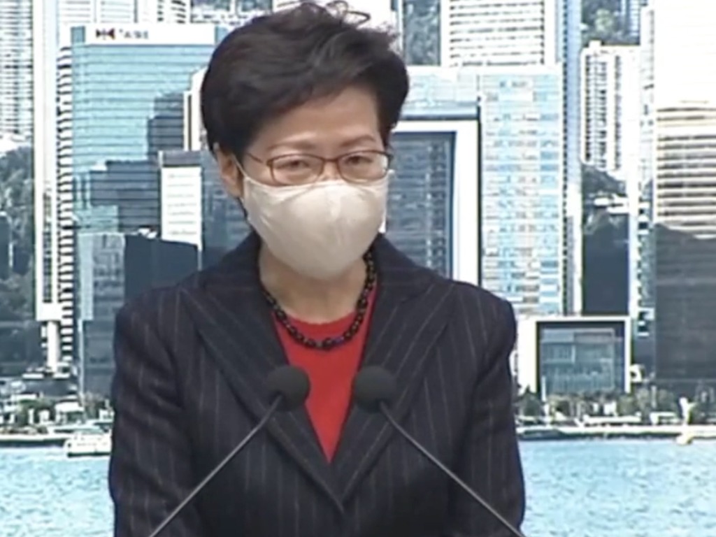 【本港疫情】林鄭月娥：下月率先安排內地香港居民免 14 日檢疫回港