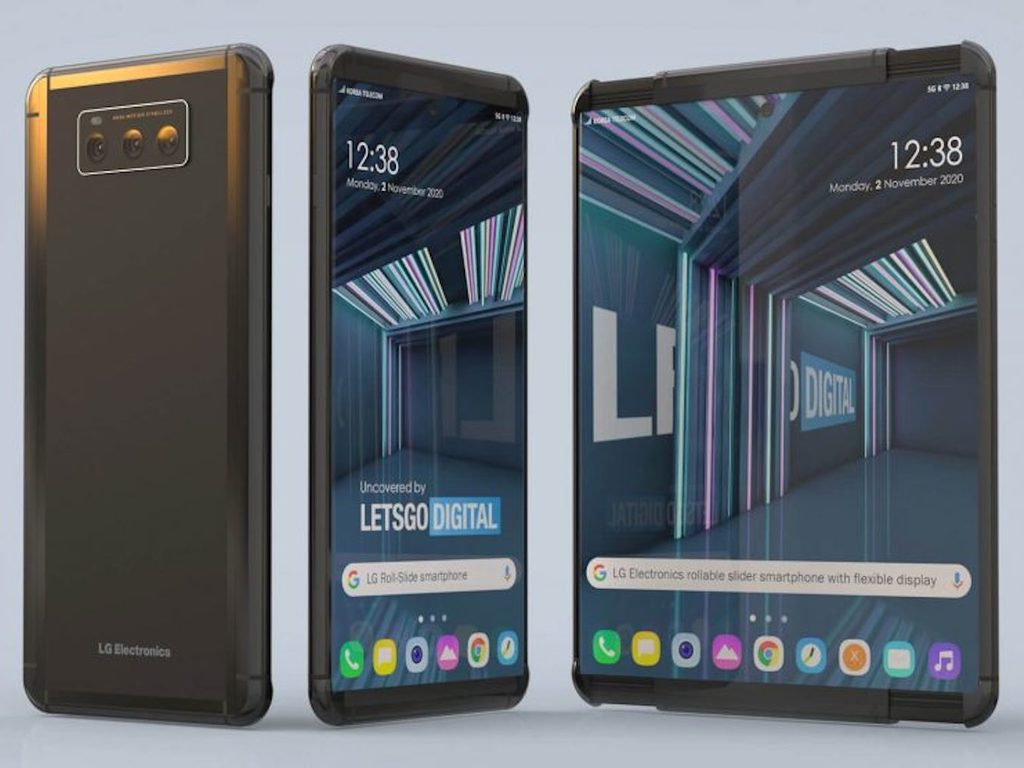 LG 傳正開發捲屏智能手機！專利及渲染圖曝光