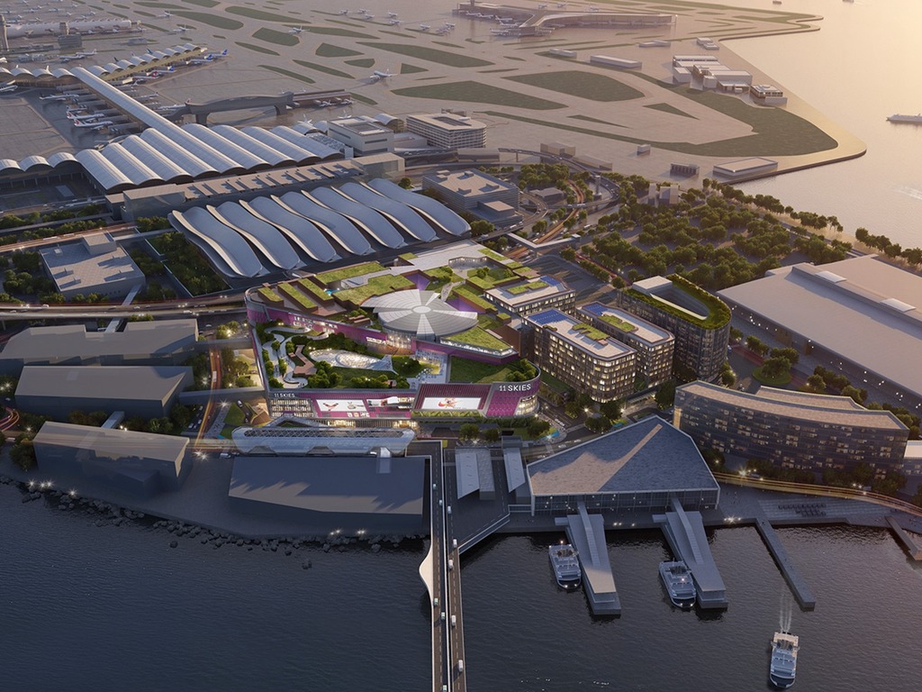 機場航天城 11 SKIES 最快後年落成 逾 800 店舖設 AR 小型賽車場