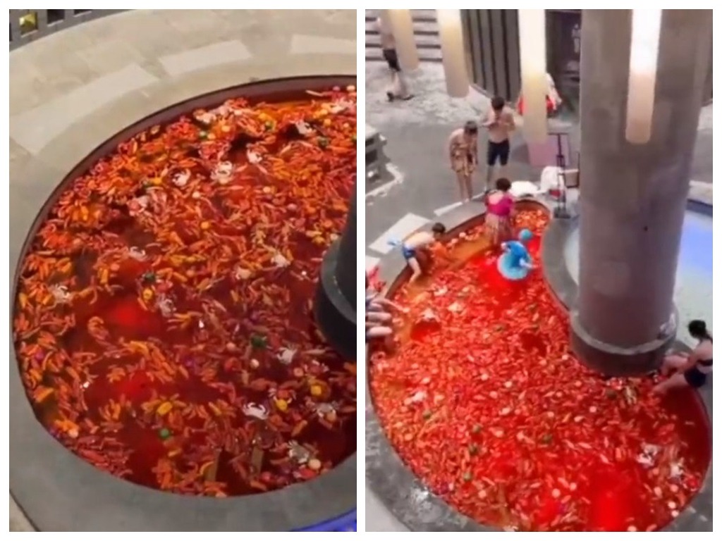 推「辣椒溫泉」被批浪費！哈爾濱酒店自爆「一半是塑膠假貨」