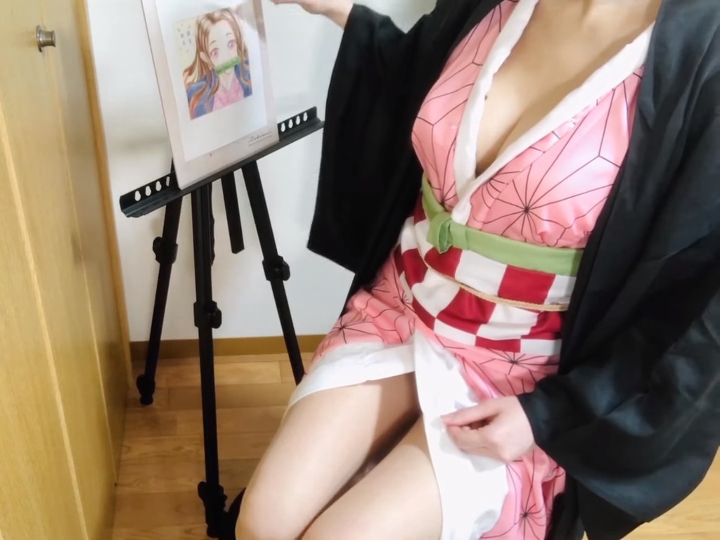 【多圖】日本性感 YouTuber 繪畫教室 教你畫禰豆子．綾波麗