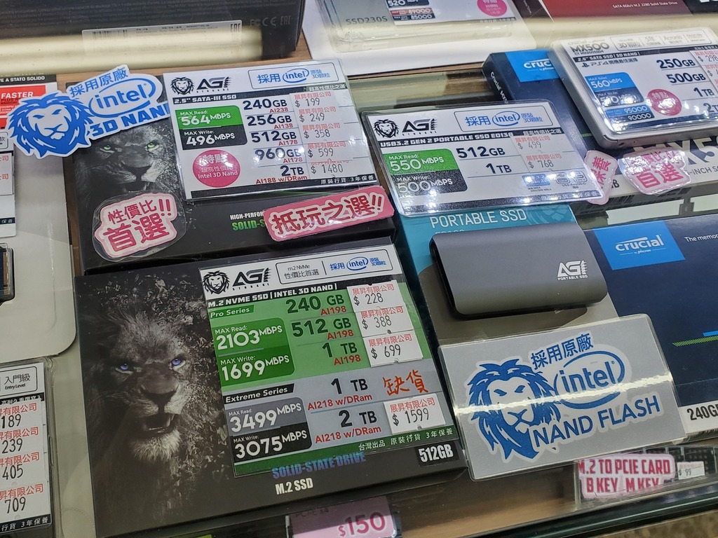 SSD‧DDR4 腦場市況速報！售價大逆轉？