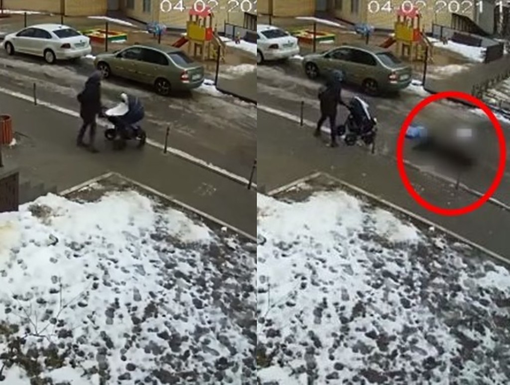 20 歲男跳樓壓中嬰兒車 5 個月大 BB 彈飛不治母跪地痛哭