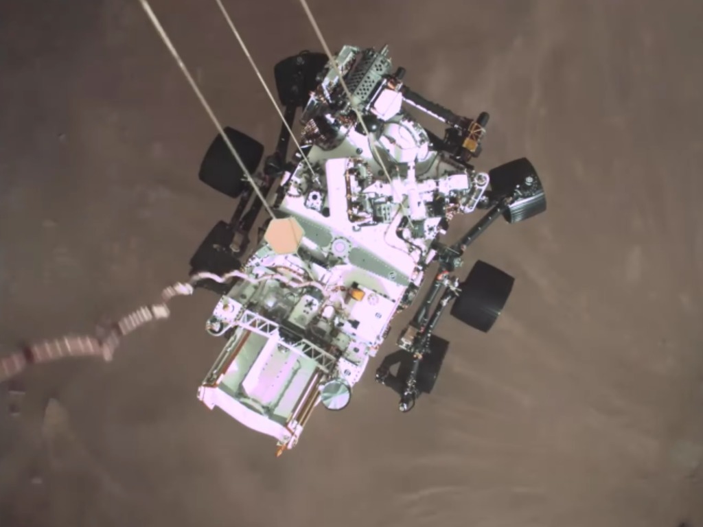 NASA 毅力號於火星錄下首段聲音