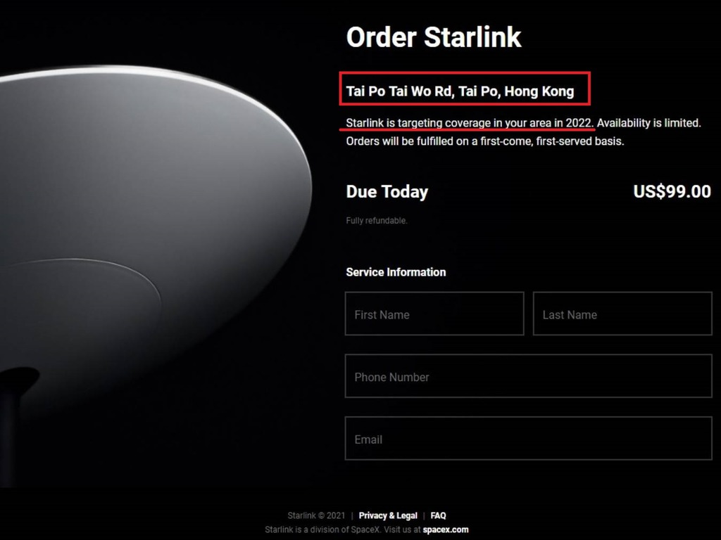 【實測】Starlink 衞星寬頻開放港人預訂！付＄772 按金最快明年可用
