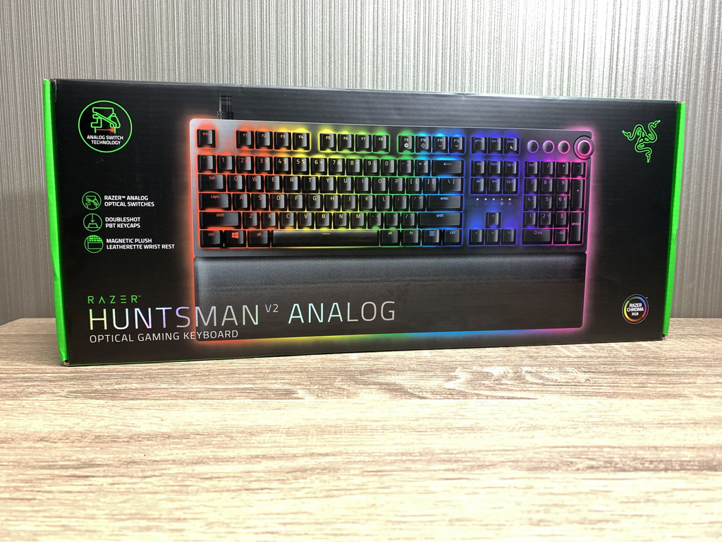 類比光軸遊戲實測 Razer Huntsman V2 Analog【開箱】