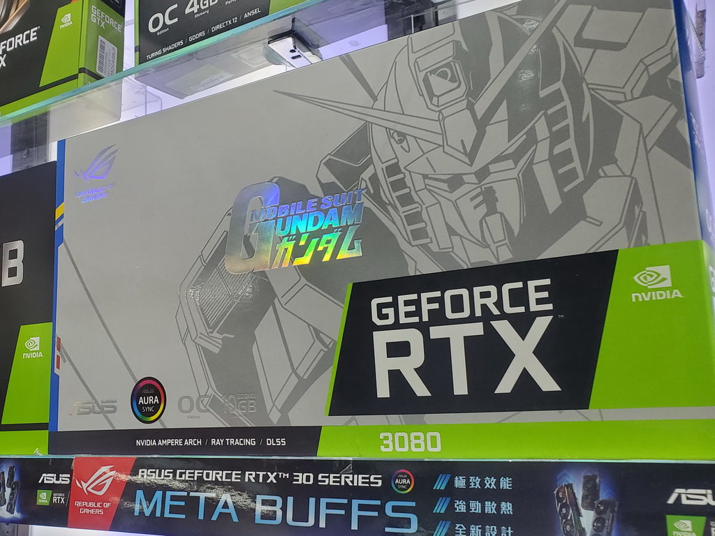 高達聯乘版 RTX 3080！全系列最貴！