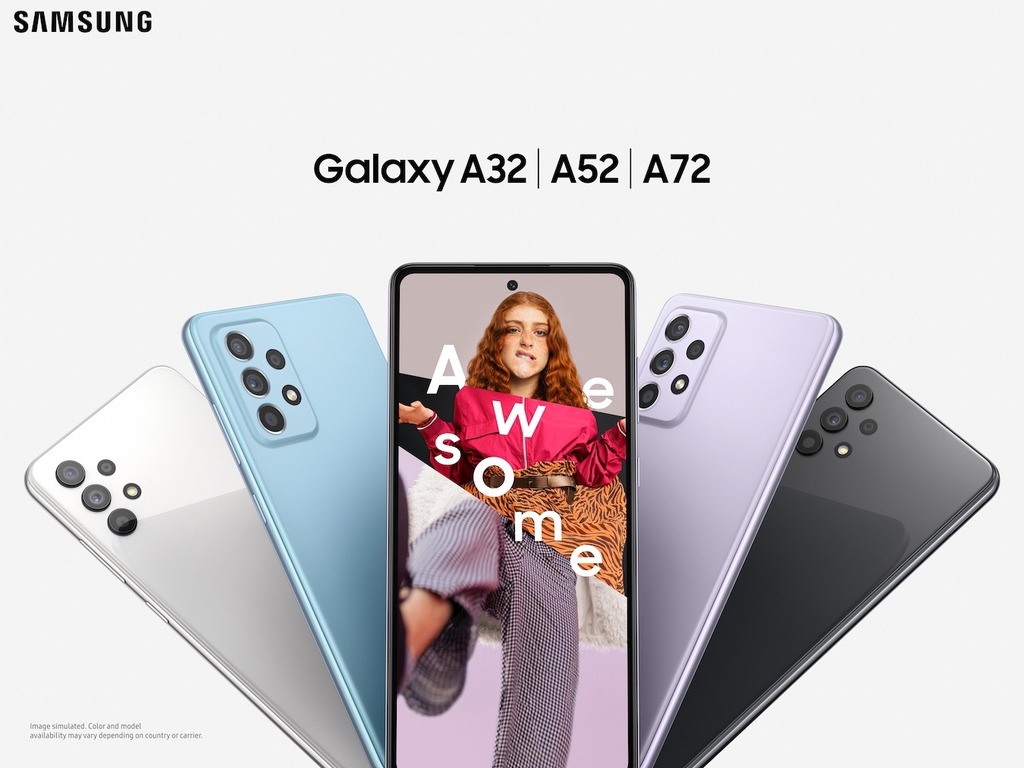 Samsung Galaxy A 系新機發布  A52．A52 5G．A72 規格一覽